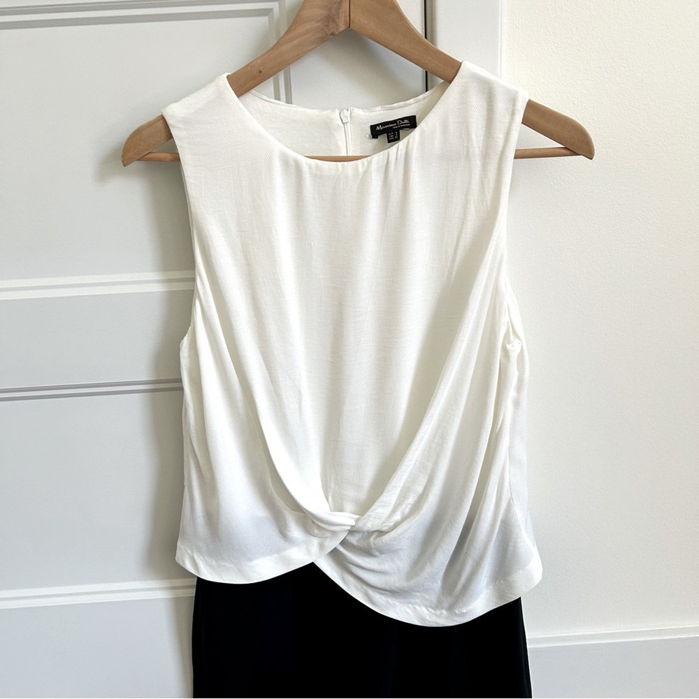 Massimo Dutti Monochrome Dress